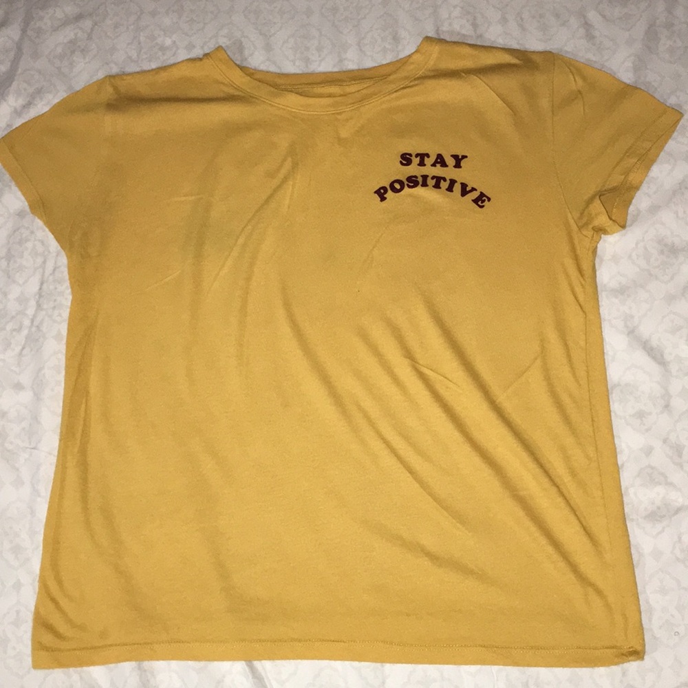 Slogan Cotton Tee